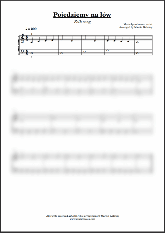 Pojedziemy na łów nuty pdf